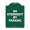 Signmission Designer Series Sign No Overnight RV Parking, Green & White Aluminum Sign, 18" x 24", GW-1824-23824 A-DES-GW-1824-23824 - alternate 1